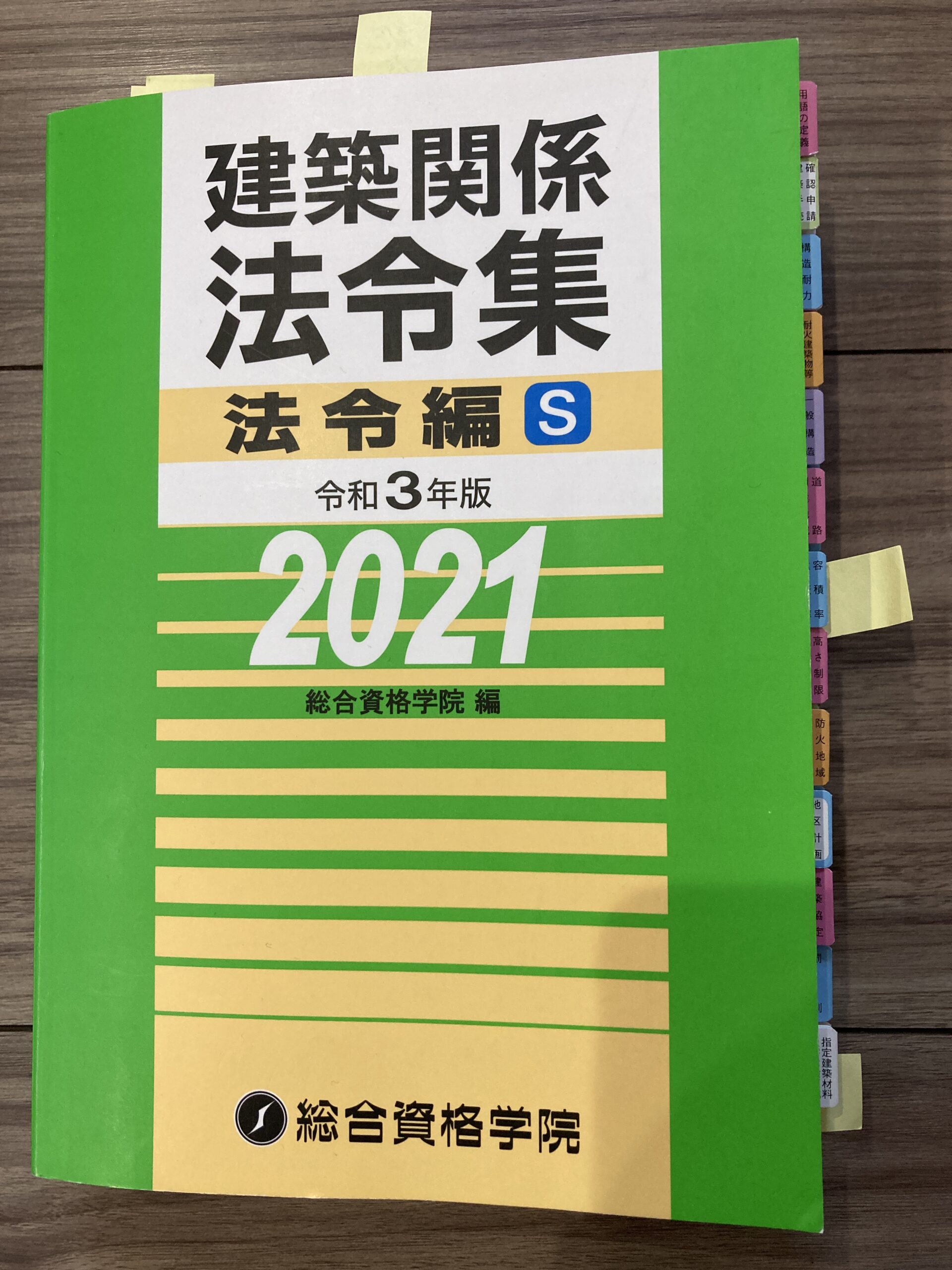 ふるさと割 令和6年度建築士法令集［線引・インデックス済］一級建築士